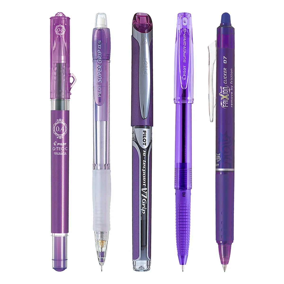 PILOT - Set 5 Lápiz Arma tu Colección Violeta Pilot