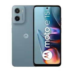 MOTOROLA - Moto E15 64GB 2GB RAM Azul Smartphone Libre con Batería Duradera