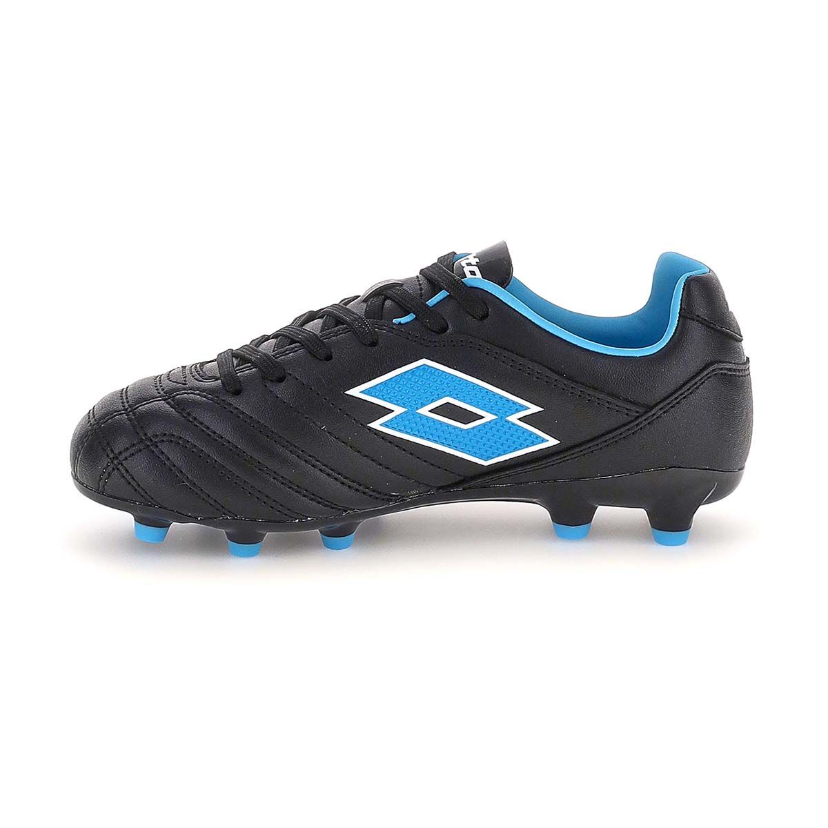LOTTO - Zapato de Fútbol Juvenil Lotto - Stadio FG 705 Negro Azul