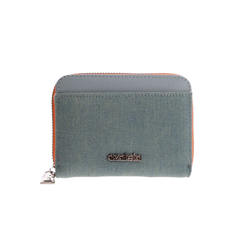 AZALEIA - Billetera Mujer Soft Wallet Azul AZALEIA