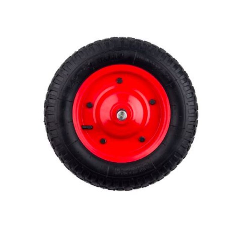 GENERICO - RUEDA CARRO 8 GOMA CAPACIDAD 150 KG