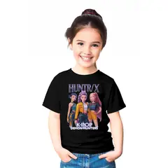 ROLY - Polera Kpop Guerreras K-pop Huntrix Demon Hunters Algodon