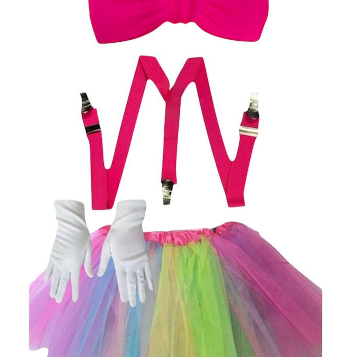 GENERICO - DISFRAZ DE PAYASA JUVENIL PAYASITA TUTU