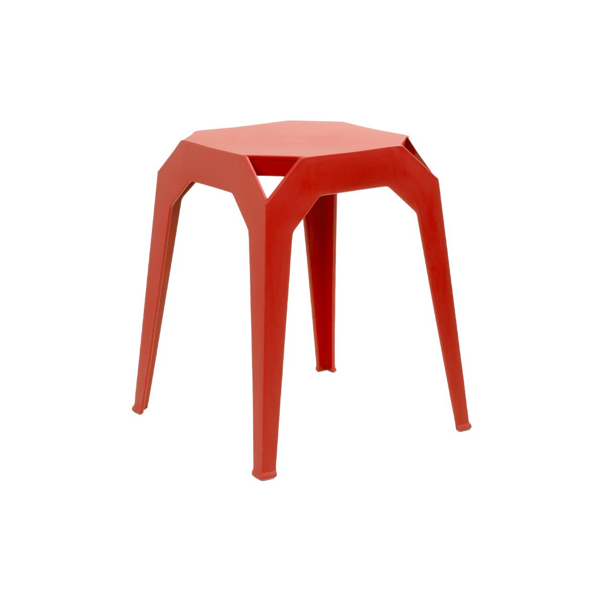 FOLD - Piso Apilable Plastico Poliprepileno Rojo Fold