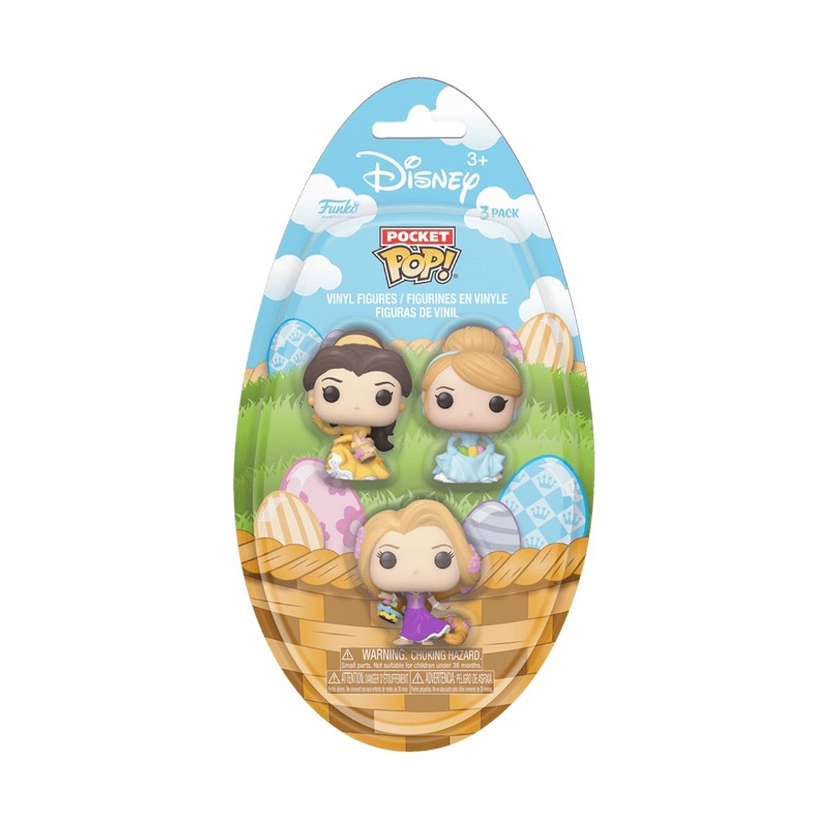 FUNKO - Funko Pocket Pop Disney  Bella Cenicienta y Rapunzel