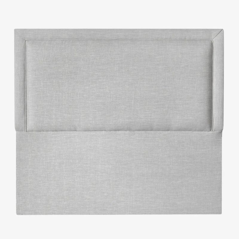 VINTAGE MOBEL - Respaldo Gestell Super King Lino Gris Claro