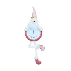 GENERICO - Reloj navideño rosado