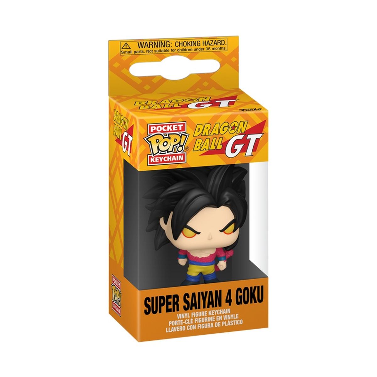 FUNKO - Funko Pop Dragon Ball – Llavero Goku Super Saiyajin 4
