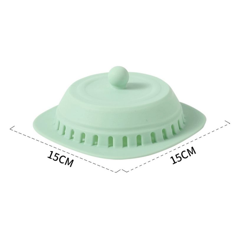 HOMESTAR - Tapa Filtro de Drenaje de Silicona Baño y Cocina - Teal