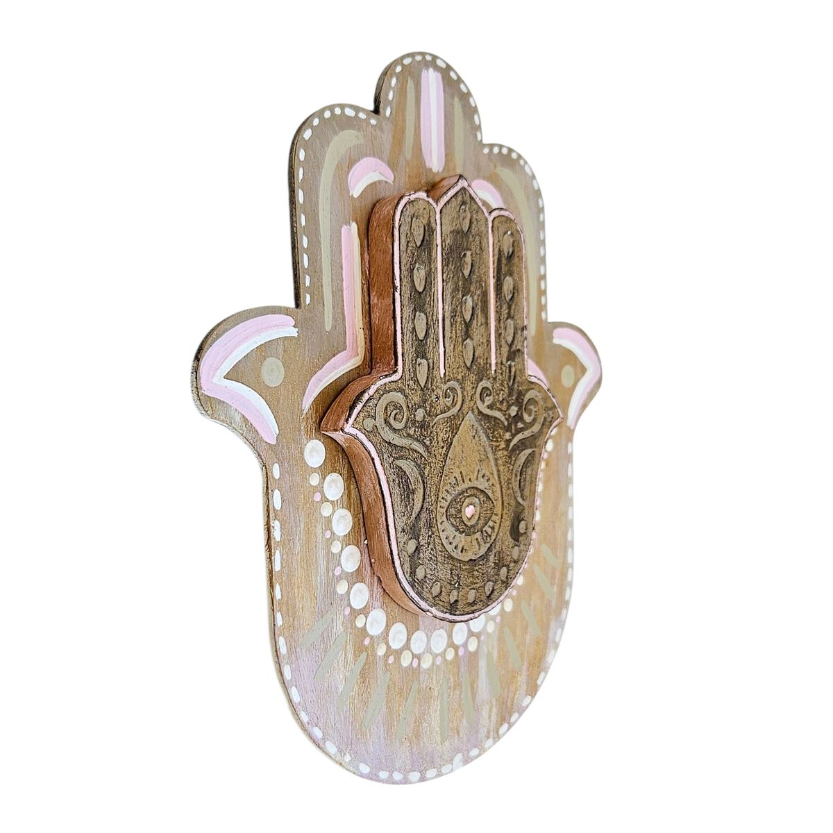 CREA TALLER - Hamsa mano de Fátima decorativa