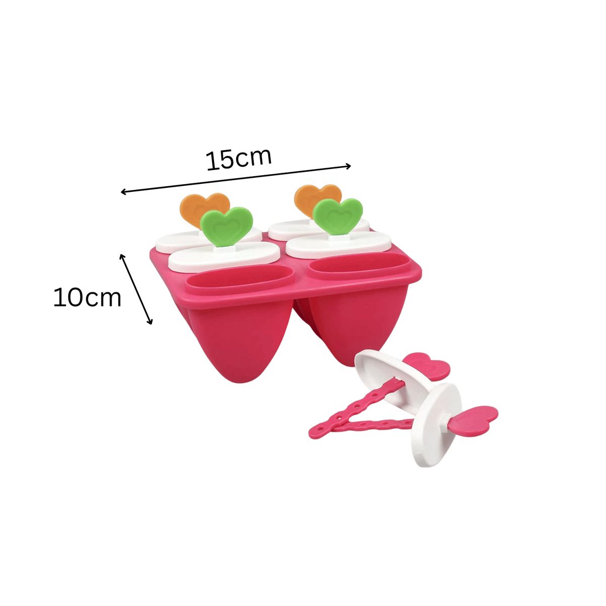 HOMESTAR - Molde de Silicona para Helados y Paletas