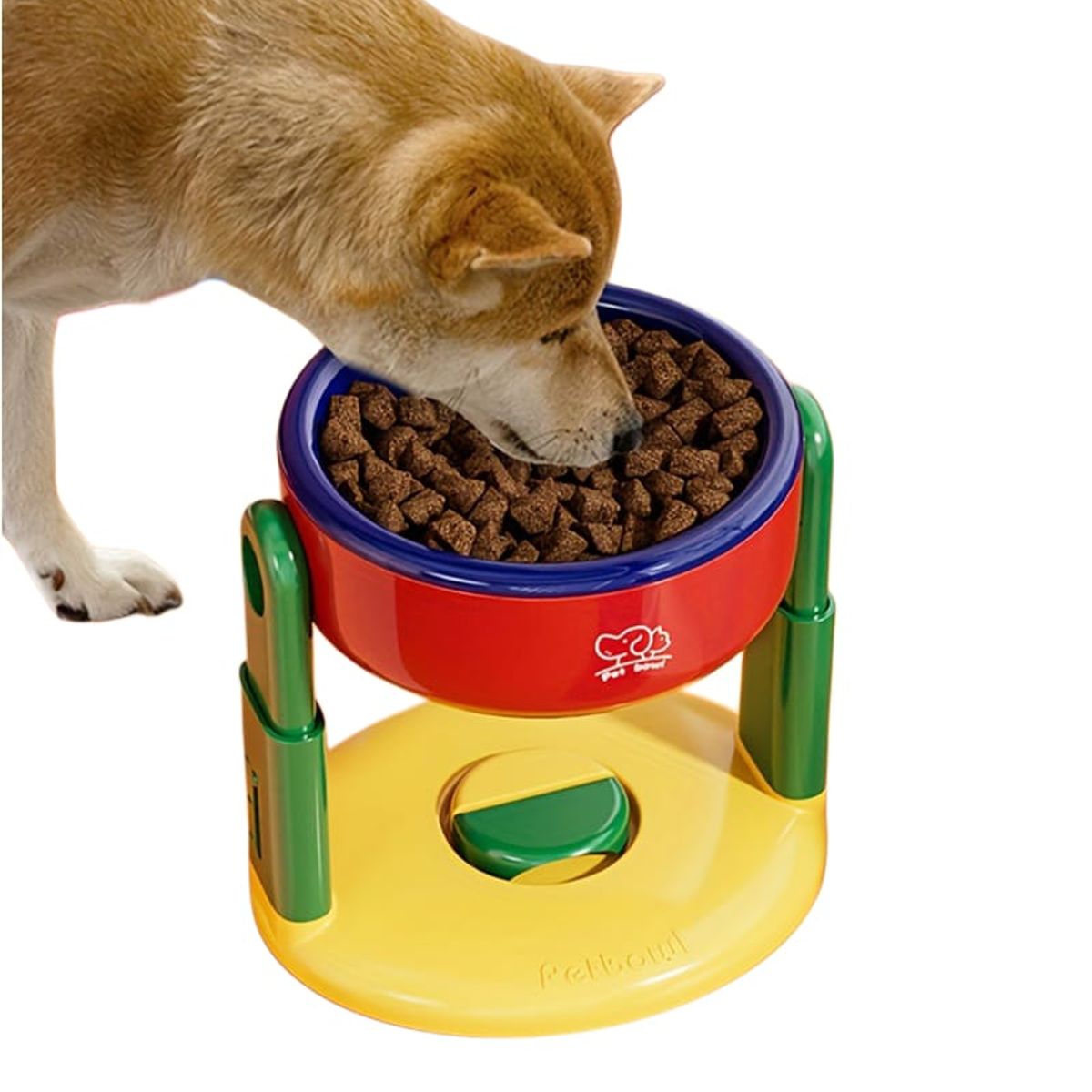 GENERICO - Plato Para Mascotas Alto Gato o Perro Comedero Ajustable