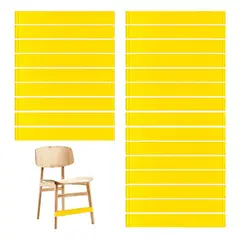 KUANGYE - 24 Cinta Rebotadora Para Silla Hiperactividad Niños Tea/tdah Amarillo