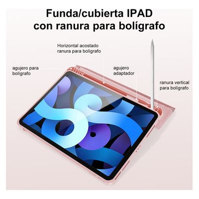 Imagen 2 del producto Carcasa Smart Cover Para iPad 10.9 +ranura Pencil Rosa