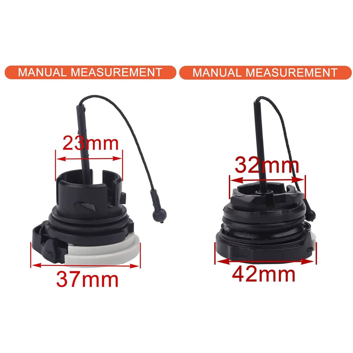 KUANGYE - Par Tapas Estanque Bencina Y Aceite Ms 210 230 250 260