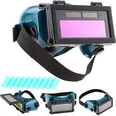 KUANGYE - 11pz Lente Soldar Seguridad Oscurecimiento Automaticos Gafas