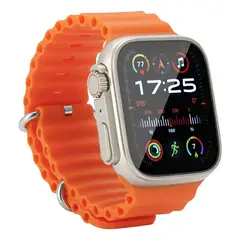 SUPERCENTER - Reloj Inteligente C800 Ultra 1.83 Smartwatch Naranja