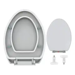 KUANGYE - Asiento De Inodoro De V Instalar Rápida Engrosado Con Tapa