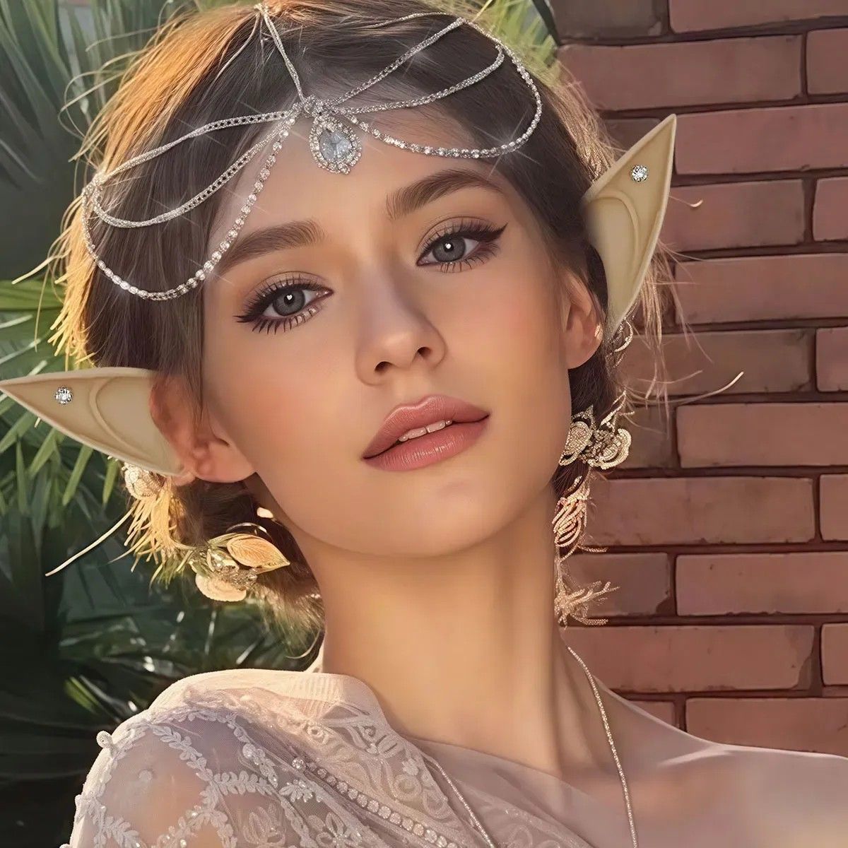 KUANGYE - Orejas Duende Elfo Hada Navidad Halloween Vampiro