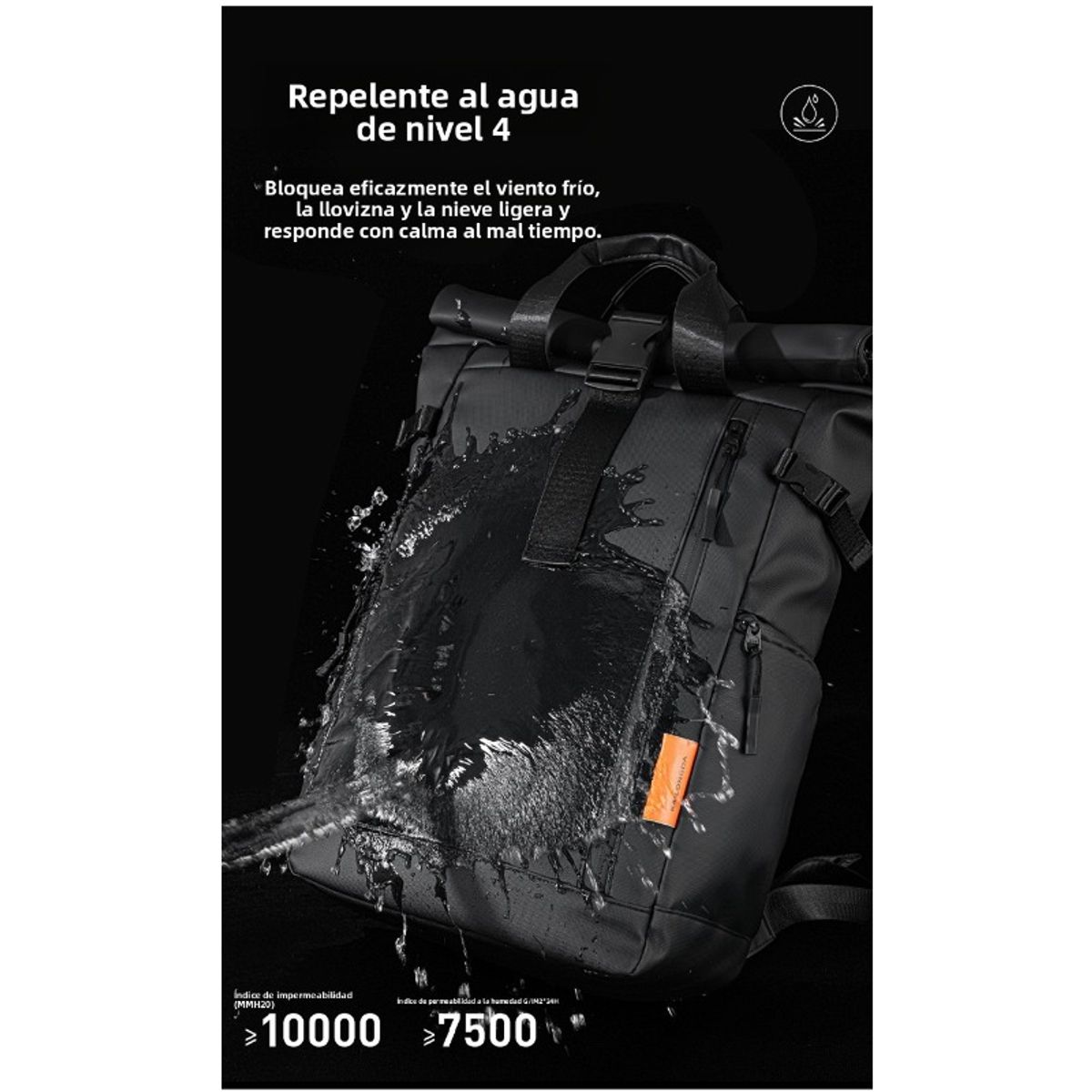 TIOZONEY - Mochila deportiva impermeable