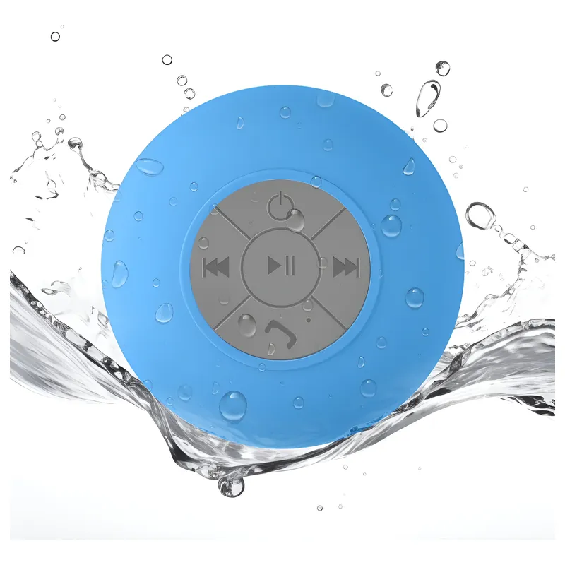 SUPERCENTER - Parlante Ducha Bluetooth Manos Libre Impermeable Azul