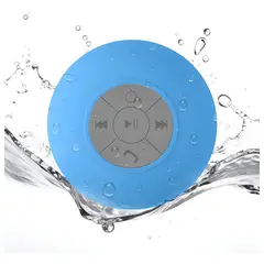 SUPERCENTER - Parlante Ducha Bluetooth Manos Libre Impermeable Azul