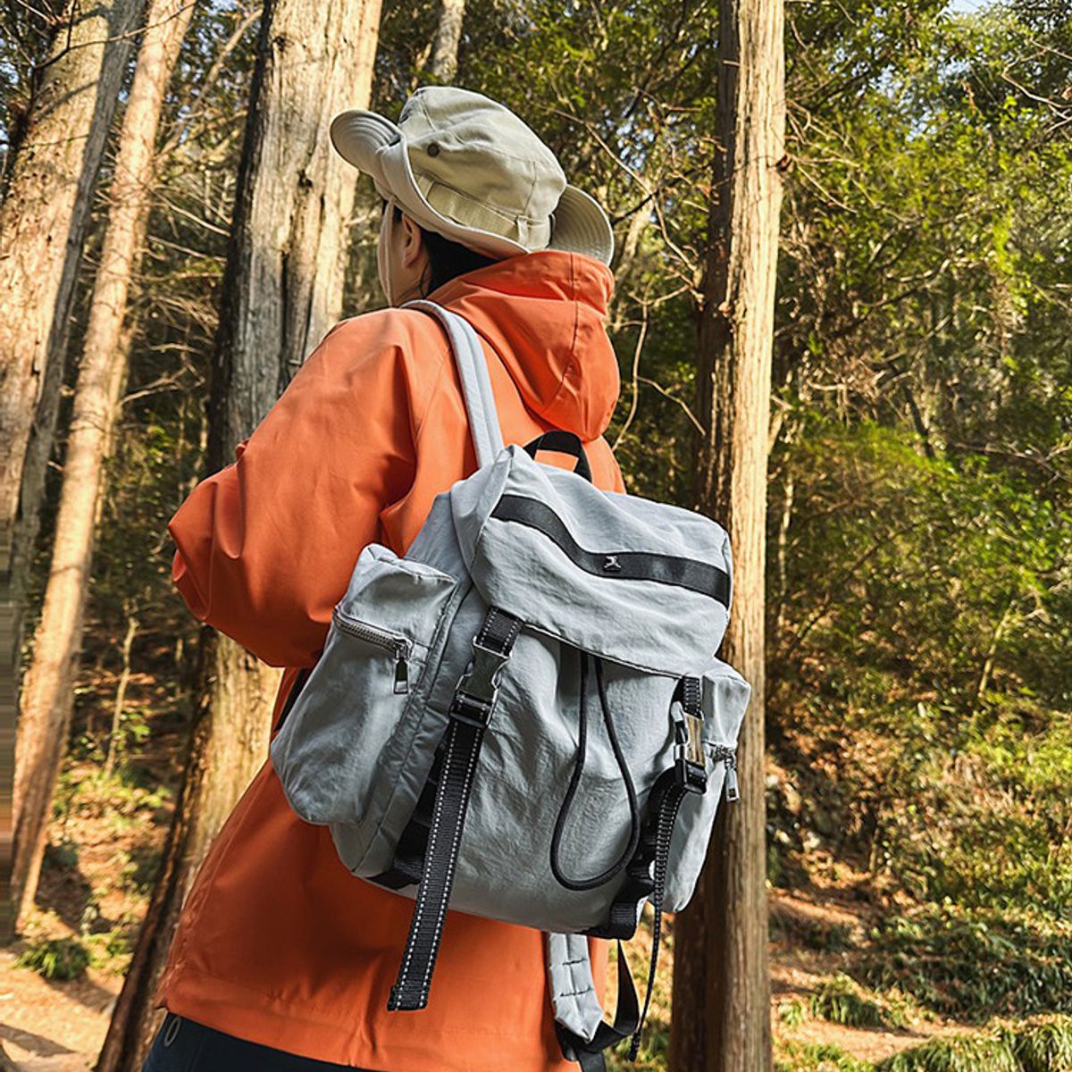 TIOZONEY - Mochila retro de gran capacidad