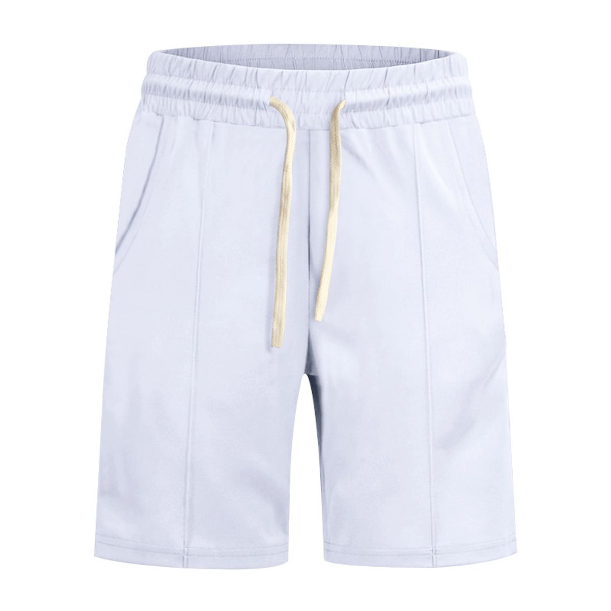TIOZONEY - pantalones cortos casuales ligeros - Blanco
