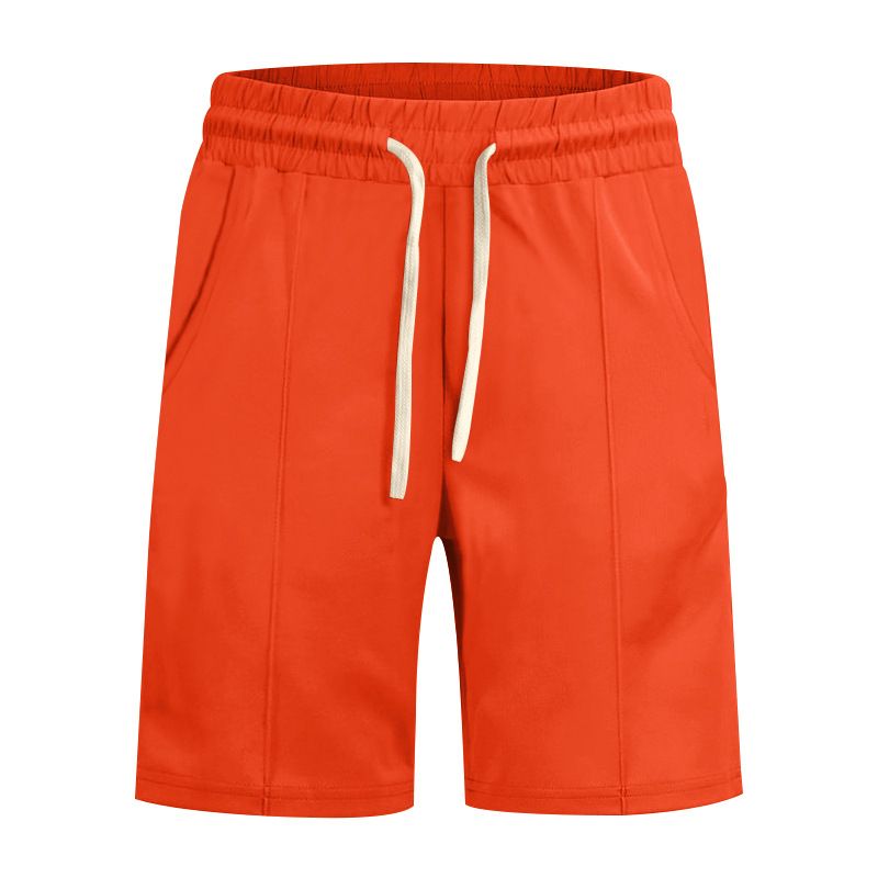 TIOZONEY - pantalones cortos de verano con bolsillos - Rojo