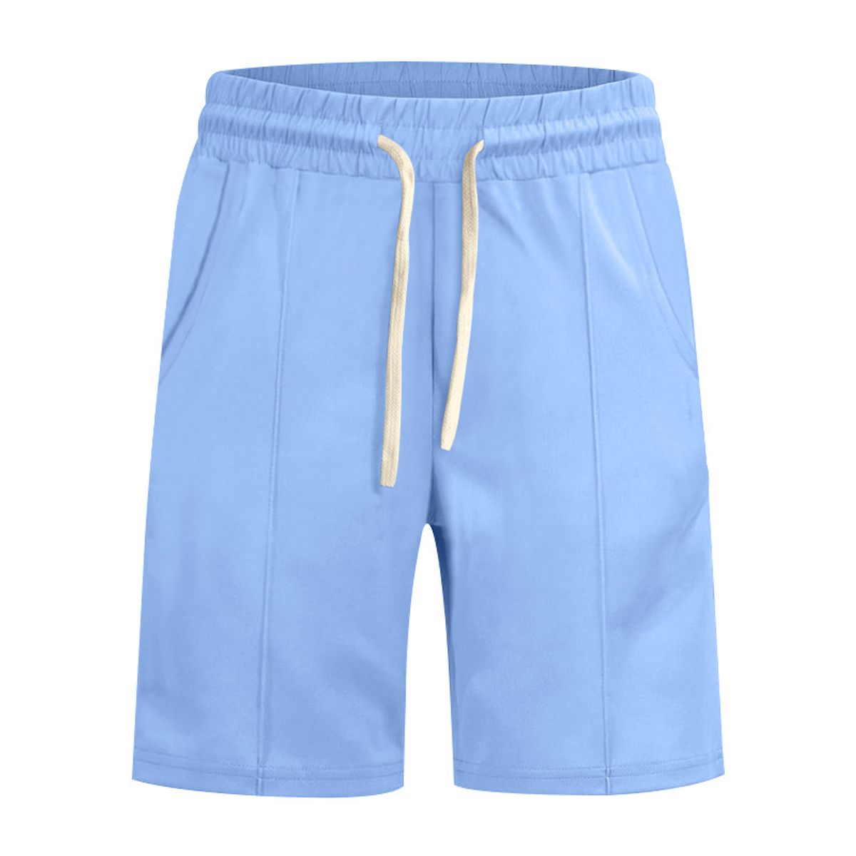 TIOZONEY - pantalones cortos casuales ligeros - Azul