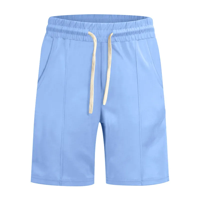 TIOZONEY - pantalones cortos casuales ligeros - Azul