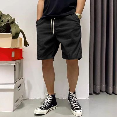 Imagen 2 del producto Pantalones cortos de verano con bolsillos - Negro