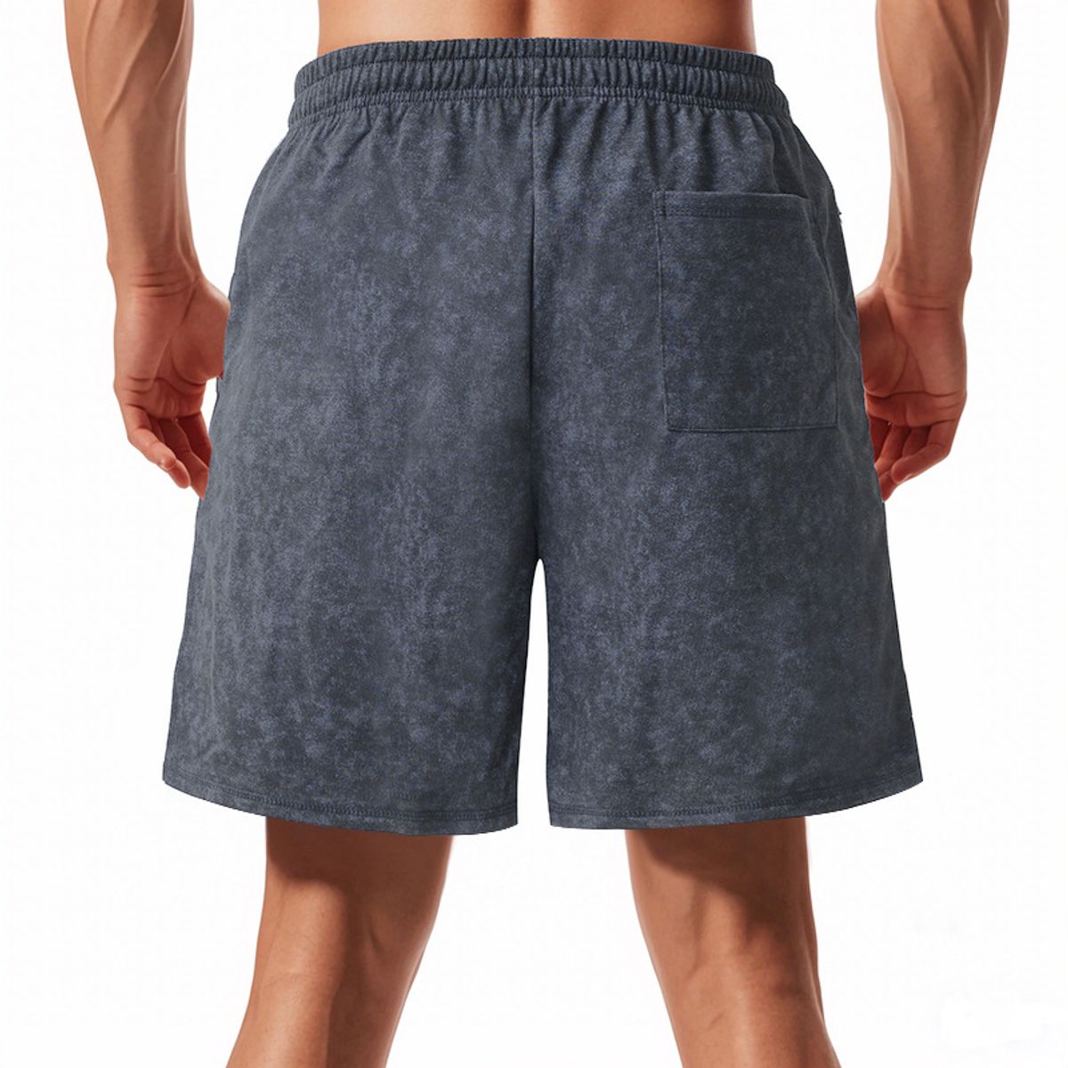 TIOZONEY - pantalones cortos de verano con bolsillos - Gris