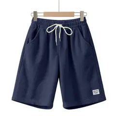 TIOZONEY - Pantalones cortos casuales ligeros - Azul