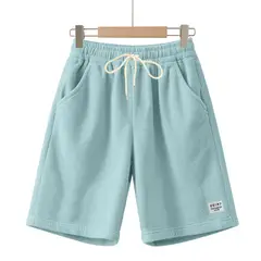 TIOZONEY - Pantalones cortos de verano con bolsillos - Marrón