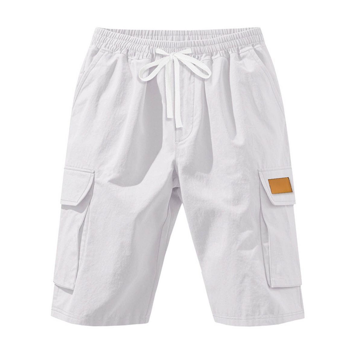 TIOZONEY - pantalones cortos casuales ligeros - Blanco