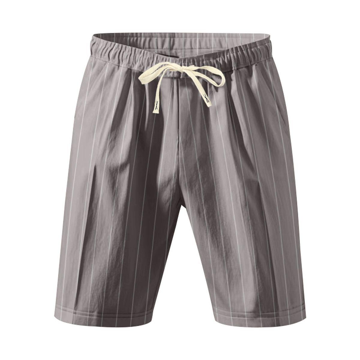 TIOZONEY - pantalones cortos de verano con bolsillos - Gris