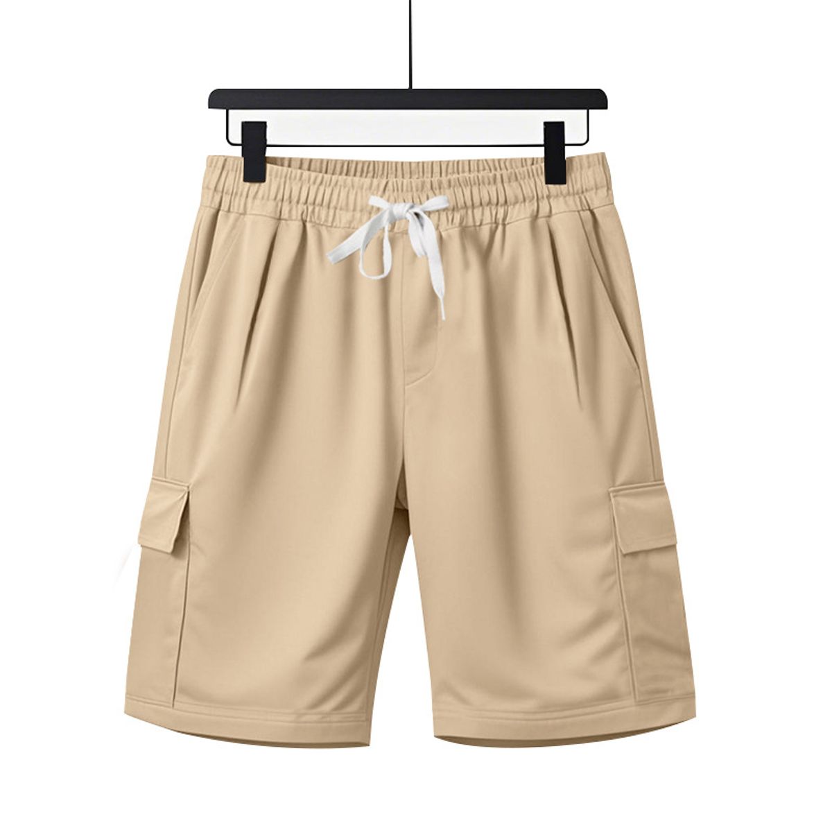 TIOZONEY - pantalones cortos casuales ligeros - Beige