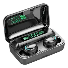SUPERCENTER - Audífonos In-ear Inalámbricos Bluetooth Connect F9-5 Led Negro