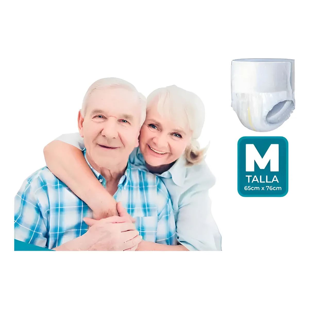 SMART CARE - Pañal Adulto Smart Care Incontinencia Fuerte 10 Unidades M