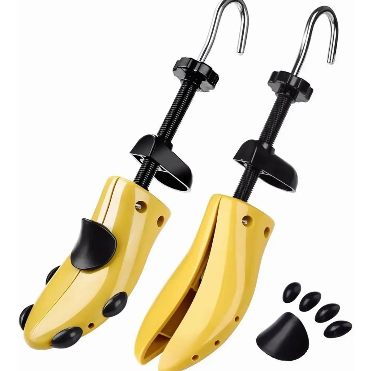 KUANGYE - Ensanchador De Zapatos De Plástico Ajustable 2 Pcs