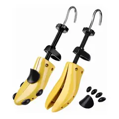 KUANGYE - Ensanchador De Zapatos De Plástico Ajustable 2 Pcs