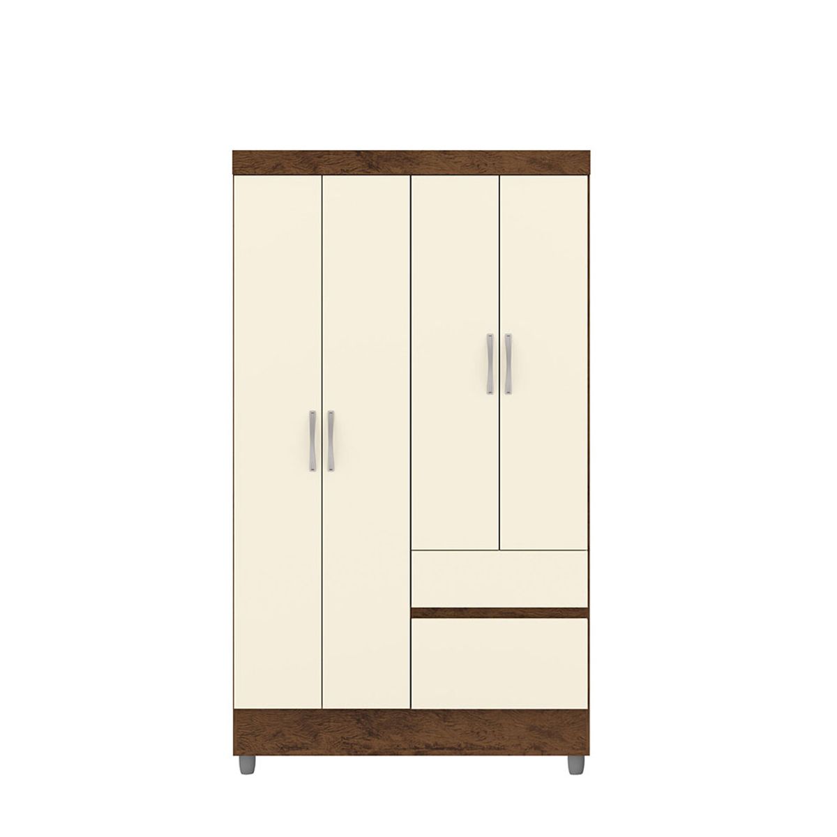 VEKKAHOME - CLOSET IDEAL CREMA 4P 2C