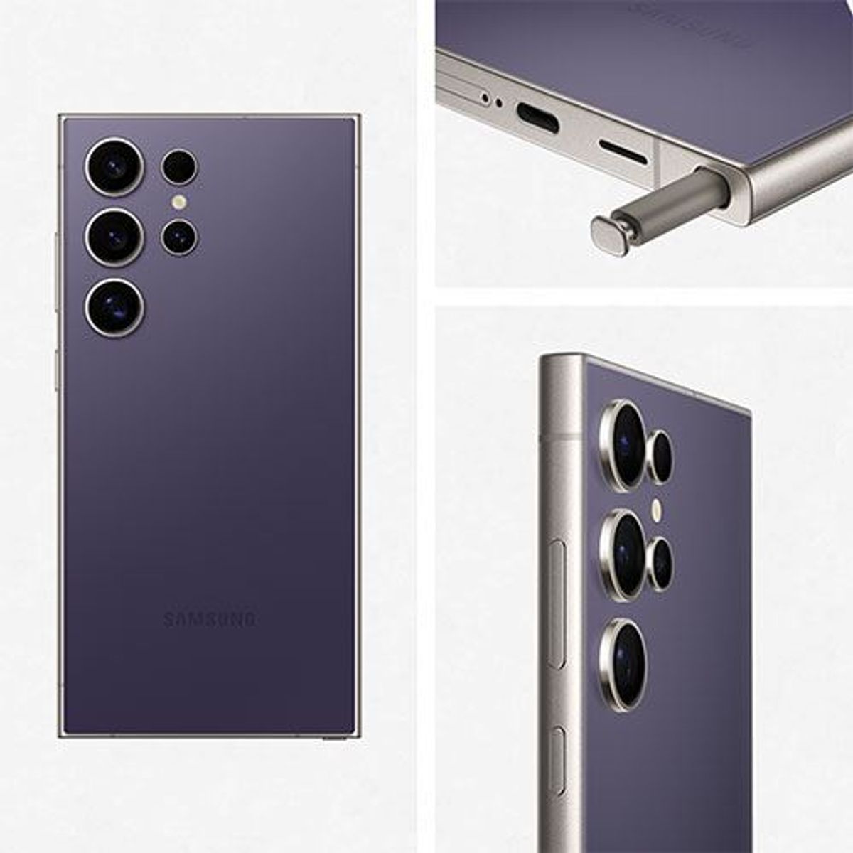 SAMSUNG - Samsung Galaxy S24 Ultra 5G 512GB Morado