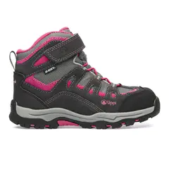LIPPI - Botín Mujer Puelo Cs Hi Velcro Gris / Fucsia
