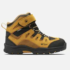 LIPPI - Botín Hombre Puelo Cs Hi Velcro Negro / Mostaza