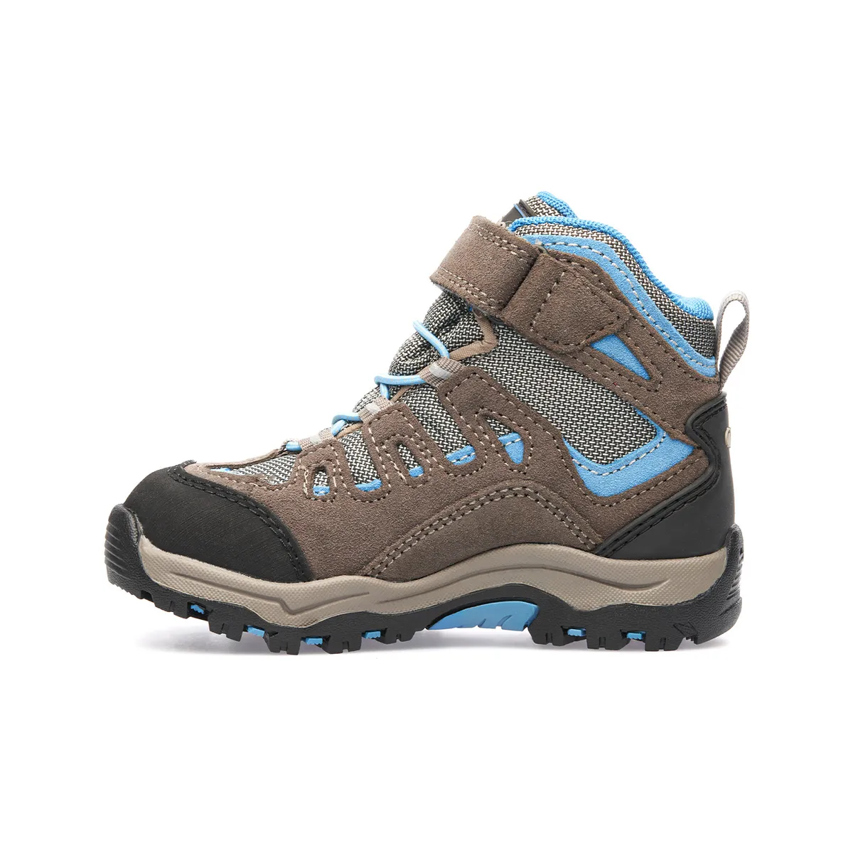 LIPPI - Botín Hombre Puelo Cs Hi Velcro Cafe / Azul Lippi