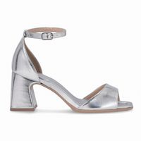 Sandalia Mujer Plata Flavia