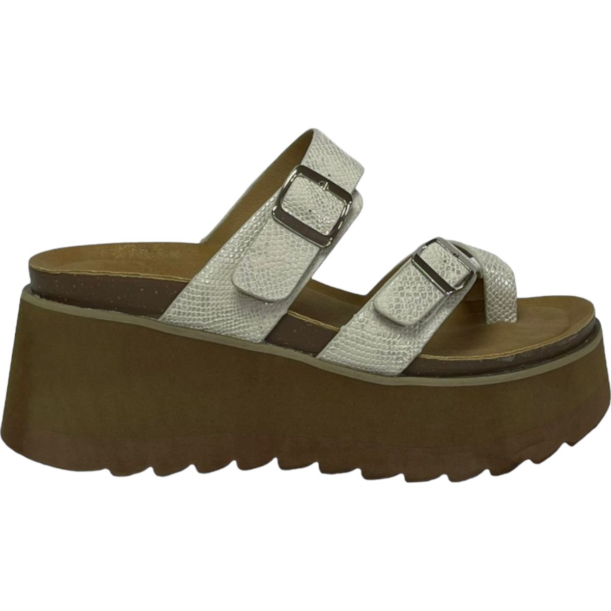 DETOGNI - Sandalia Mujer Silver Trini Detogni