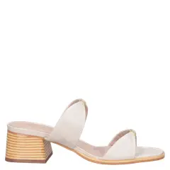 LUZ DA LUA - Sandalia Mujer Casual Blanco